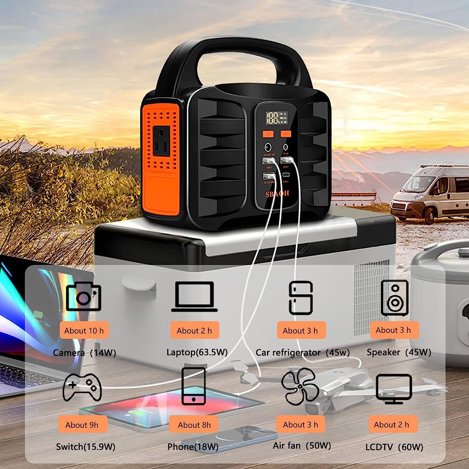 Outdoor Home Wholesales Custom Power Station Portable Battery Station 110V 220V Portable Power Banks Power Station