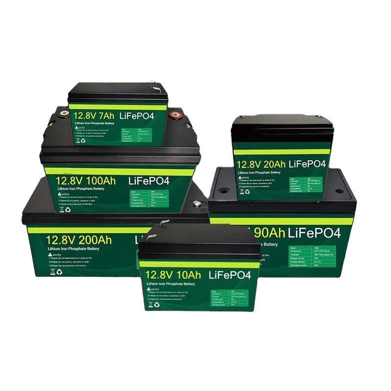 Deep cycle customized home solar energy storage battery 12v 100ah 200ah 300ah Lithium Iron phosphate Battery pack