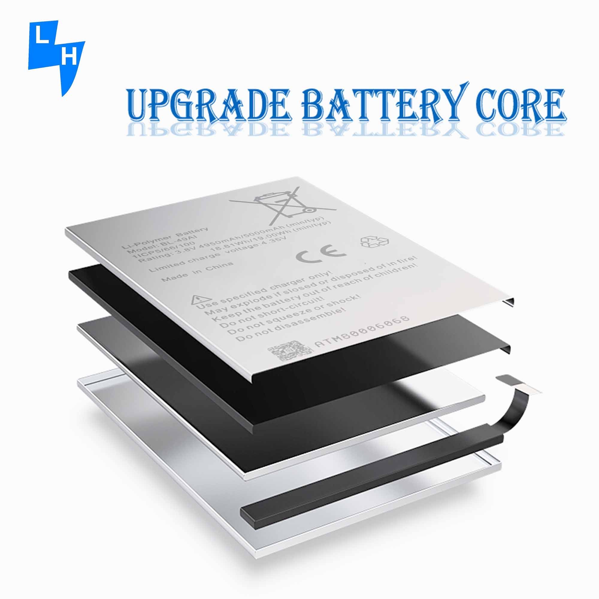 BL-49AI 4950mAh mobile phone Batteries for itel 1556 Mini 0 Cycle Rechargeable Batteries