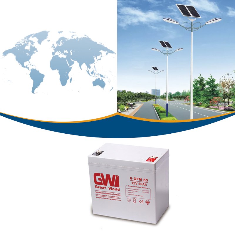 Wholesale Solar battery gel lead acid battery 12v 100ah GW Brand