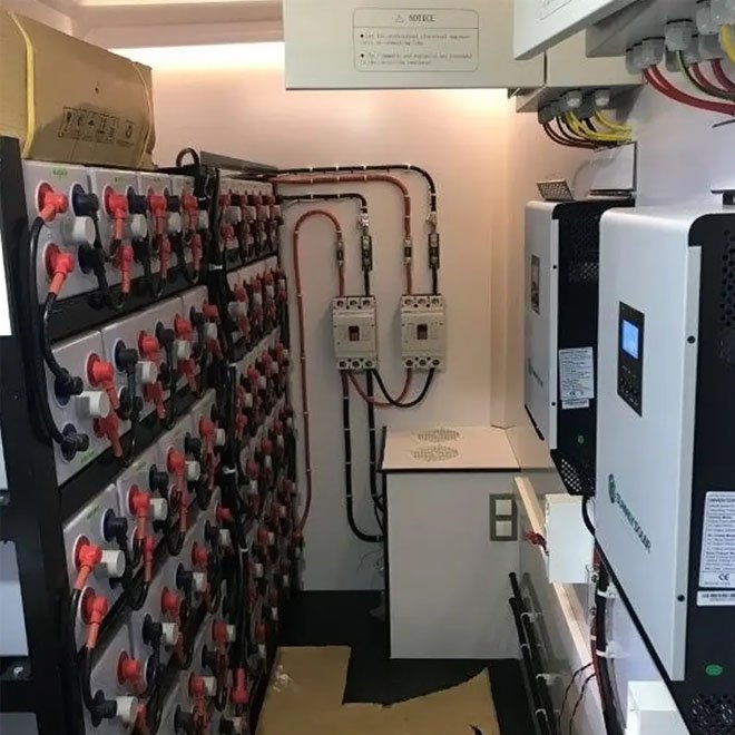 5kv Solar System Complett Set with Betry Wooden Box Lithium Battery MPPT Solar Charge Controller Hybrid Solar System 30kw 6 Mppt