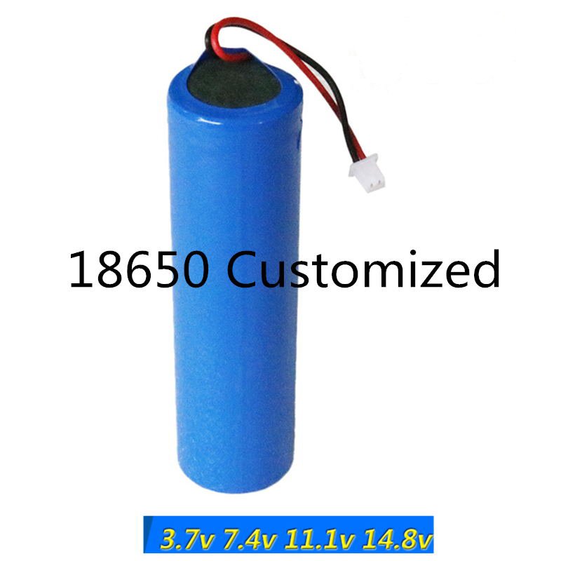 Wholesale cheap 3.7v rechargeable li ion battery wrap 18650 custom