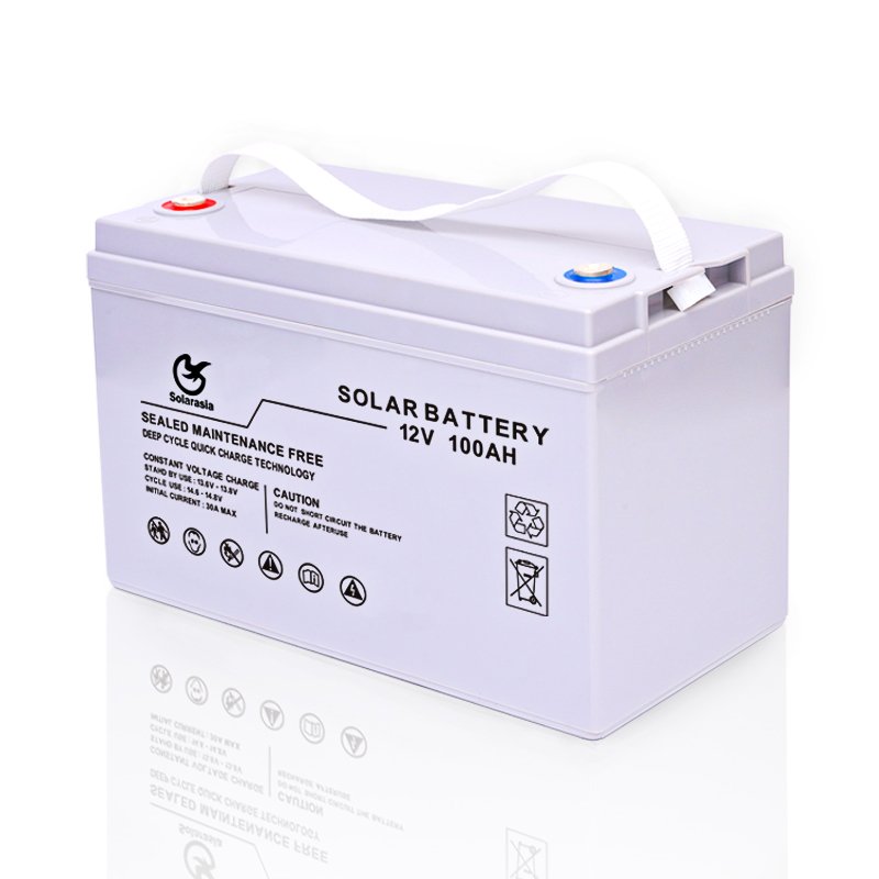 Rechargeable 100ah 150ah 200ah 12V Gel Solar New Energy Lead Acid Battery for Home Appliance Use for Storage