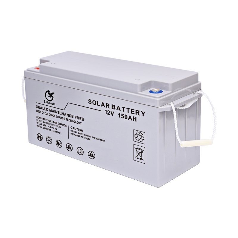 Rechargeable 100ah 150ah 200ah 12V Gel Solar New Energy Lead Acid Battery for Home Appliance Use for Storage