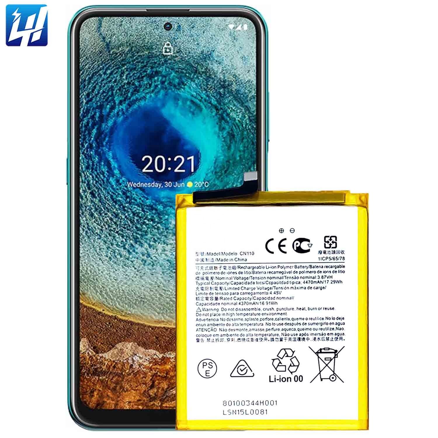 CN110 X20 TA-1350 mobile phone battery for Nokia X10 high capacity