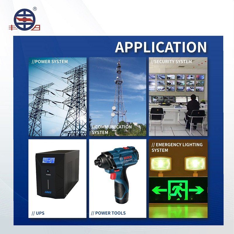 Fengri Solar Gel Type Battery 2v Deep Cycle AGM Sealed Lead Acid Battery Dry Cell Battery ABS Flat Plate 12v Dry Cell 7amps 600