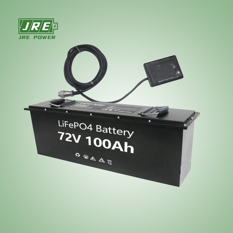 JREPOWER 3840wh 72V 50ah golf cart battery 60ah Lifepo4 battery pack for club cart