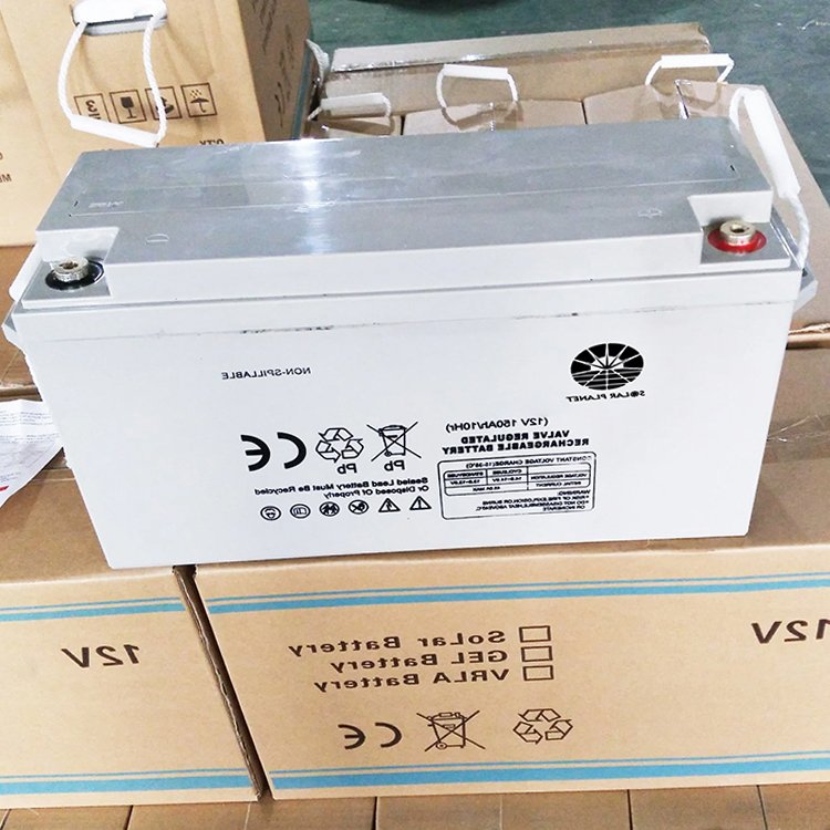 Solar Planet New Energy 12V 50Ah 60Ah 100Ah Solar Storage Power Gel Battery For Sale