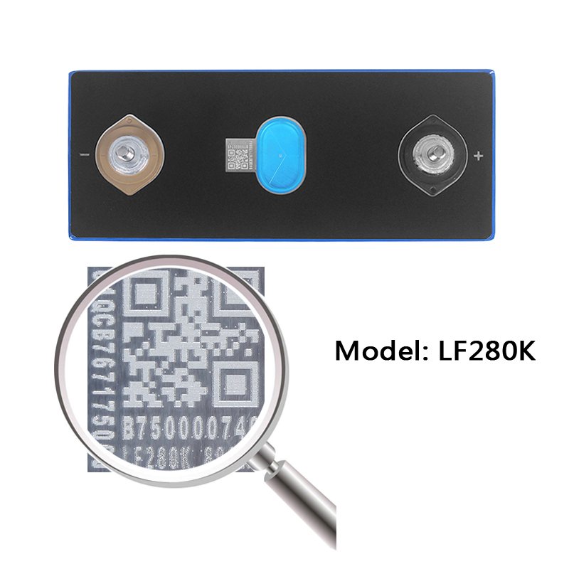 1pcs EVE 280AH LiFePO4 (LFP) 3.2V Cells Battery (New Version LF280K with 8000cycles, Fully Matched)--Genuine Grade A