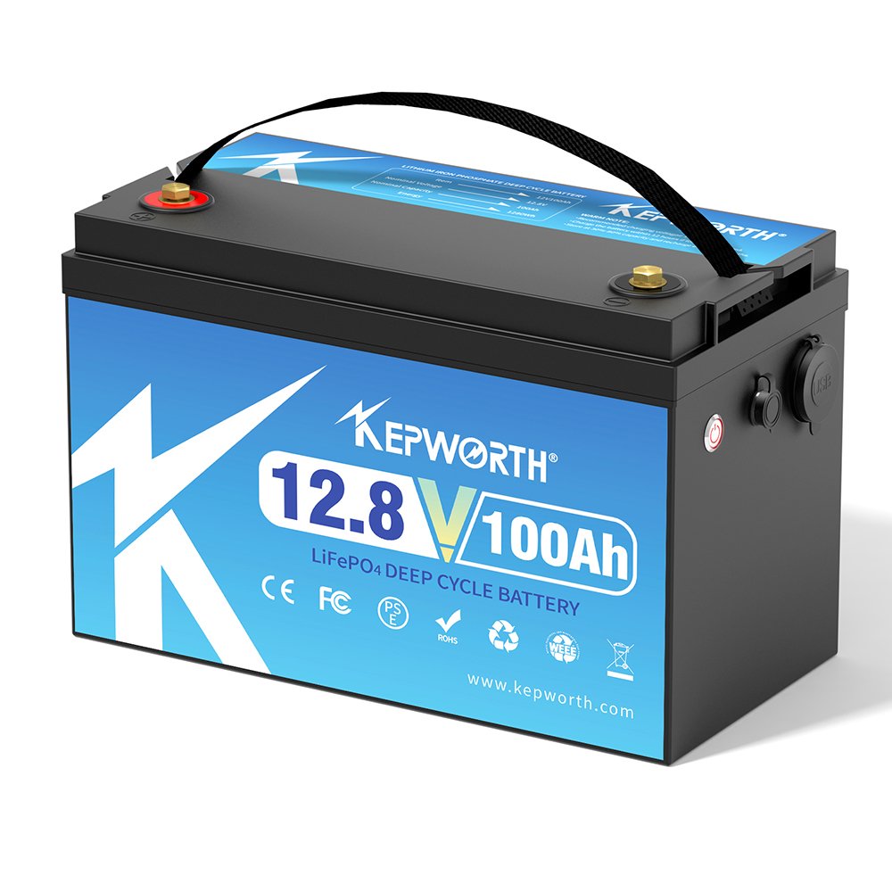  DE EU US stock 12V 100AH LiFePO4 Battery Pack Built-in BMS Lithium Iron Phosphate Backup Power Home Energy Storage