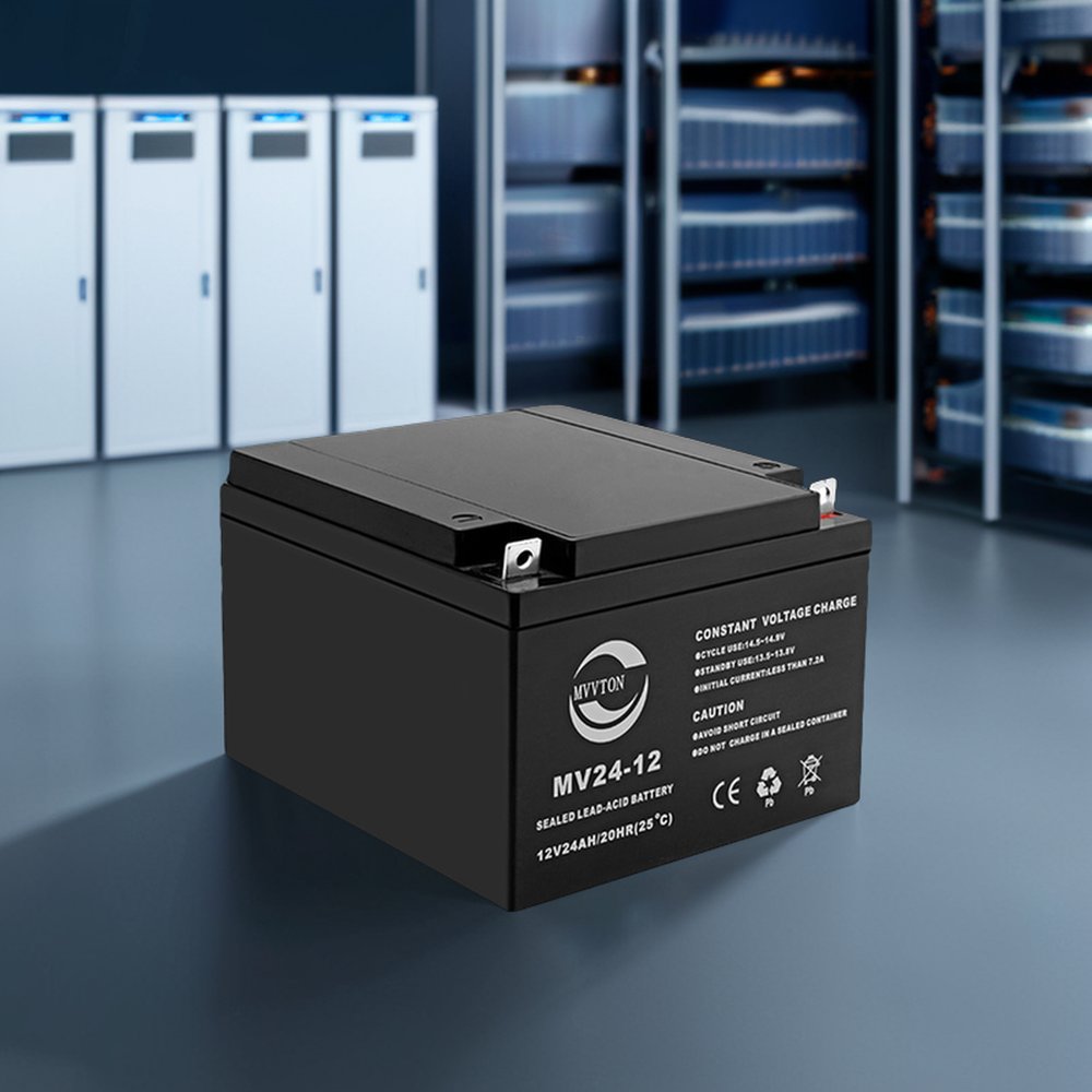 Hot Selling Simple AGM 12V 24Ah Lead-Acid Battery Deep Cycle For Scooter Power Tool Energy Storage And Electric Vehicles