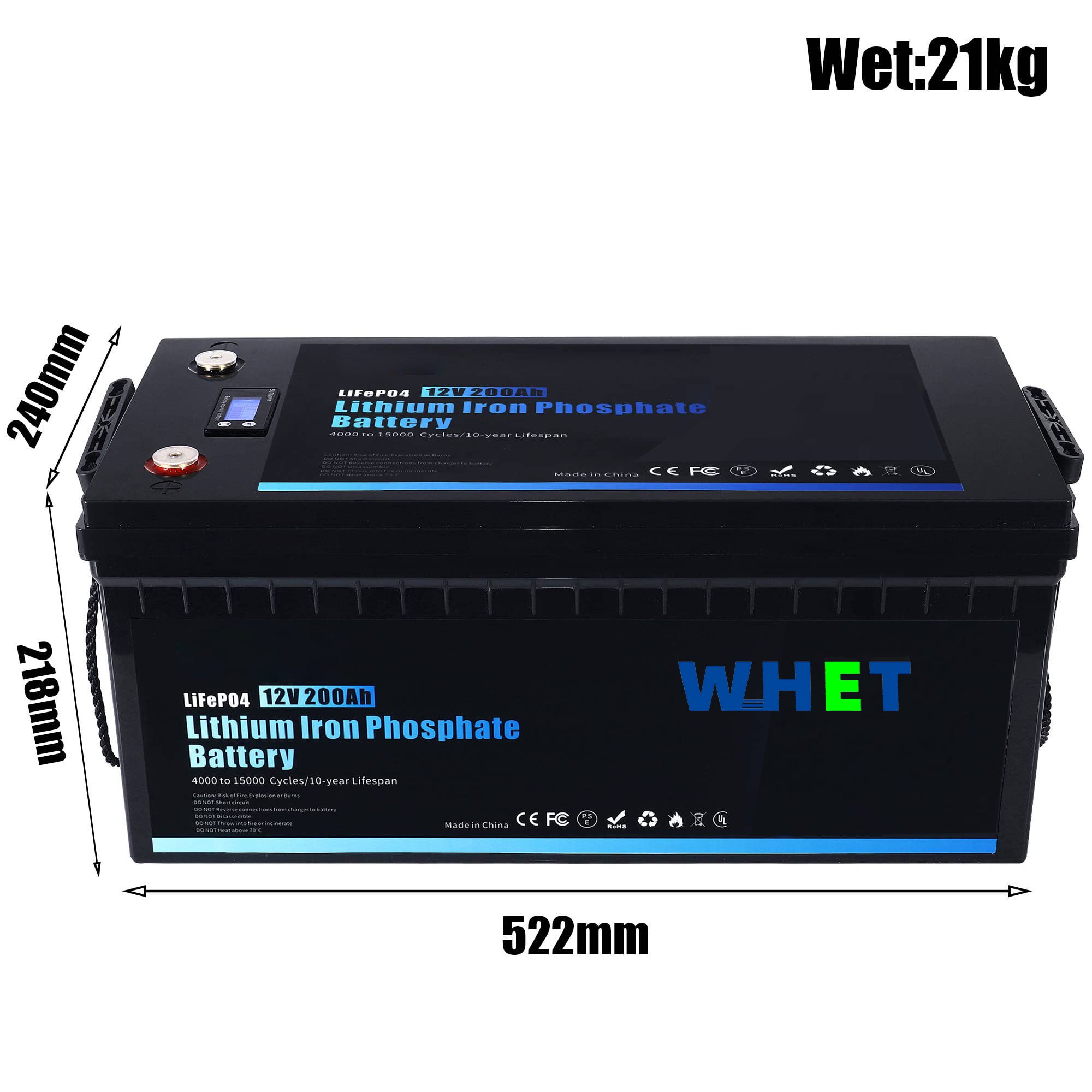 Deep Cycle Lithium ion Battery 12V 24V 100ah 200ah 300ah Lifepo4 Battery Pack For Solar Energy Storage Systems