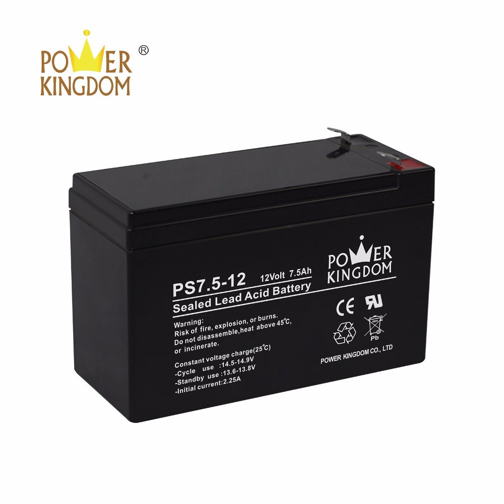 12V7.5ah battery PS7.5-12 sealed lead acid battery