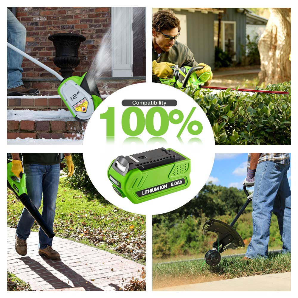 Factory price 40V replacement tools battery Lithium-Ion Battery forGreenworks Cordless Tools Garden Tools