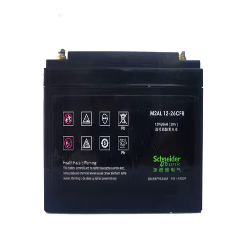 APC M2AL12-26CFR Rechargeable 12V26AH Lead-Acid Battery Capacity for UPS Storage and Energy Storage Sealed Type