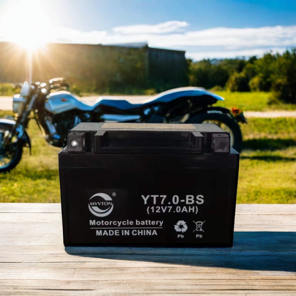 Hot Selling YT7-BS 12V 7Ah Lead Acid AGM Sealed Battery For Motorcycle