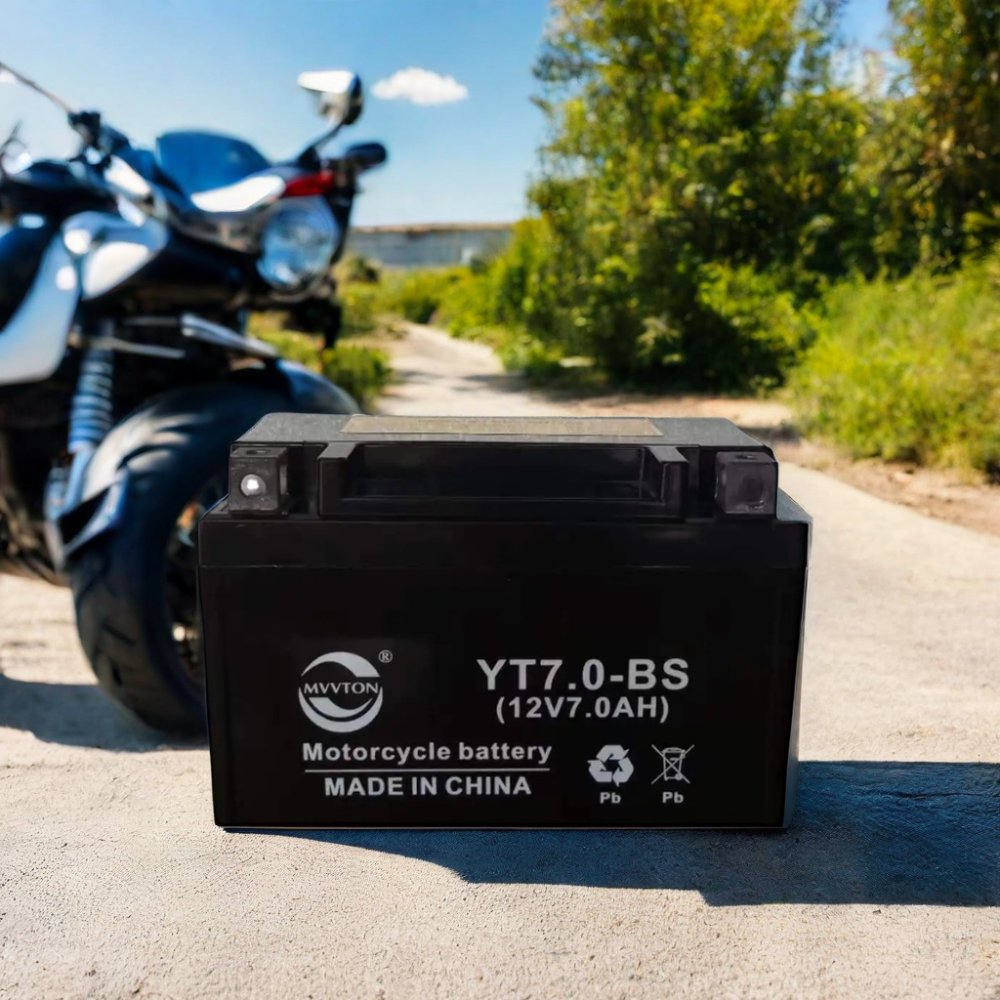 Hot Selling YT7-BS 12V 7Ah Lead Acid AGM Sealed Battery For Motorcycle