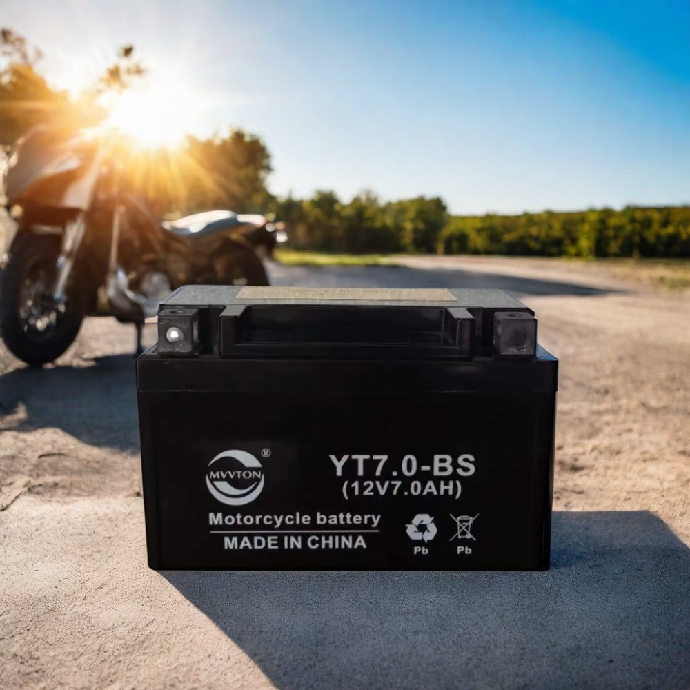 Hot Selling YT7-BS 12V 7Ah Lead Acid AGM Sealed Battery For Motorcycle
