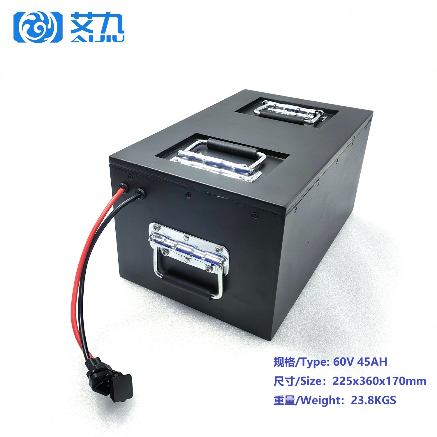 60V ebike battery 60V 45ah liFePo4 lithium ion battery for 60V electric scooter replacement of lead acid battery rechargeable
