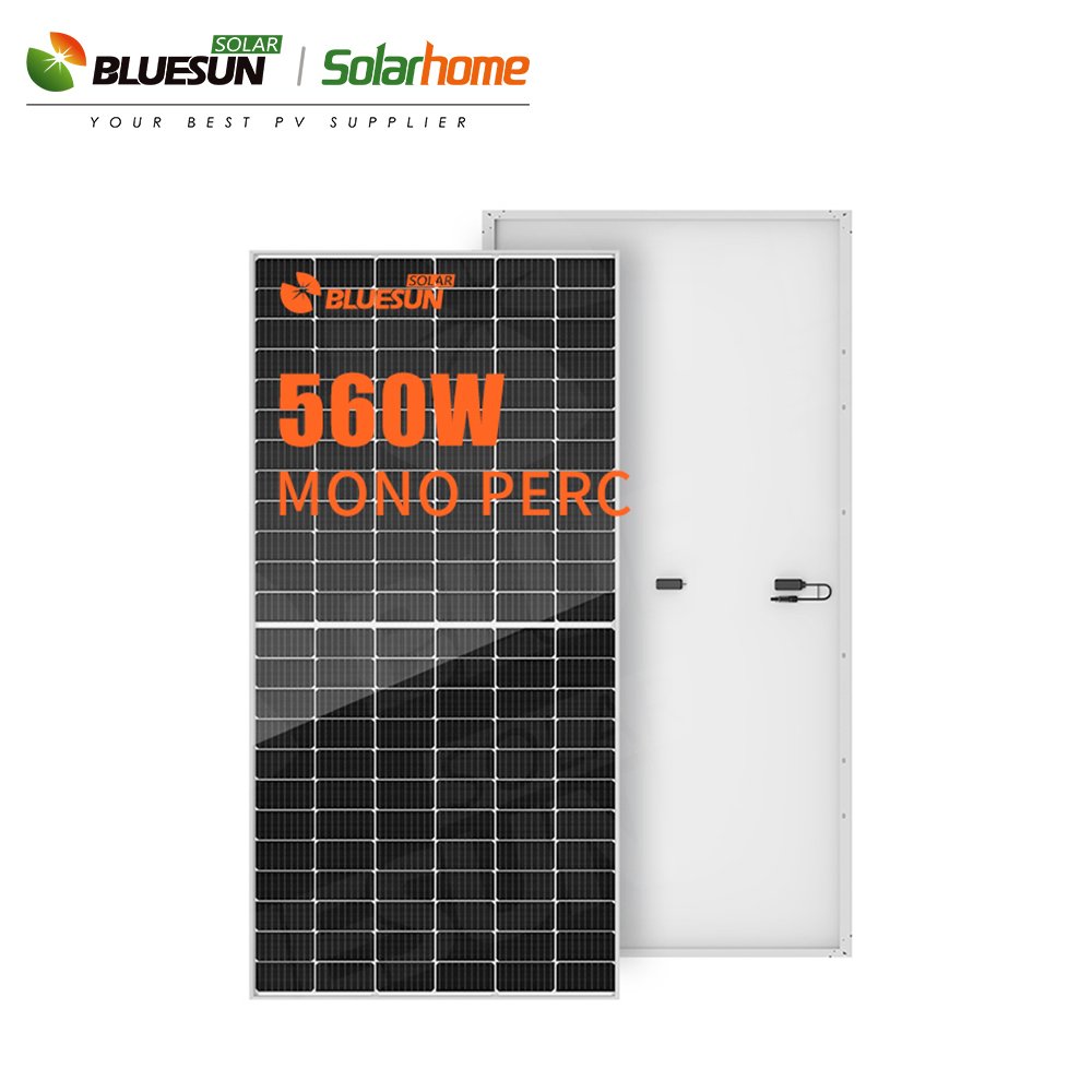 Bluesun Hybrid System Solar Kit 10Kw Complete Kit 10Kw On Off Grid Inverter With Lithium Ion Battery Lifepo4 For Energy Storage