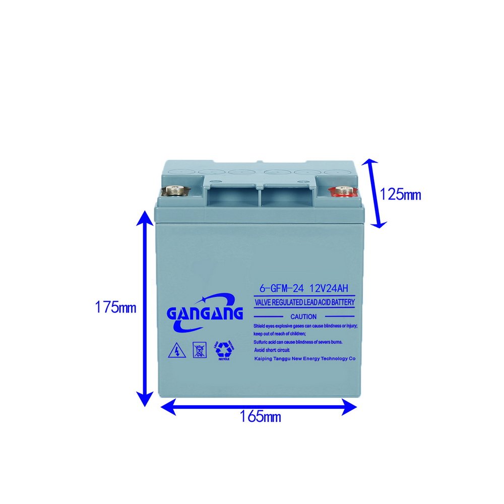 12V 24Ah Maintenance Free Deep Cycle Rechargeable Lead Acid Batteries Energy Storage Gel Battery