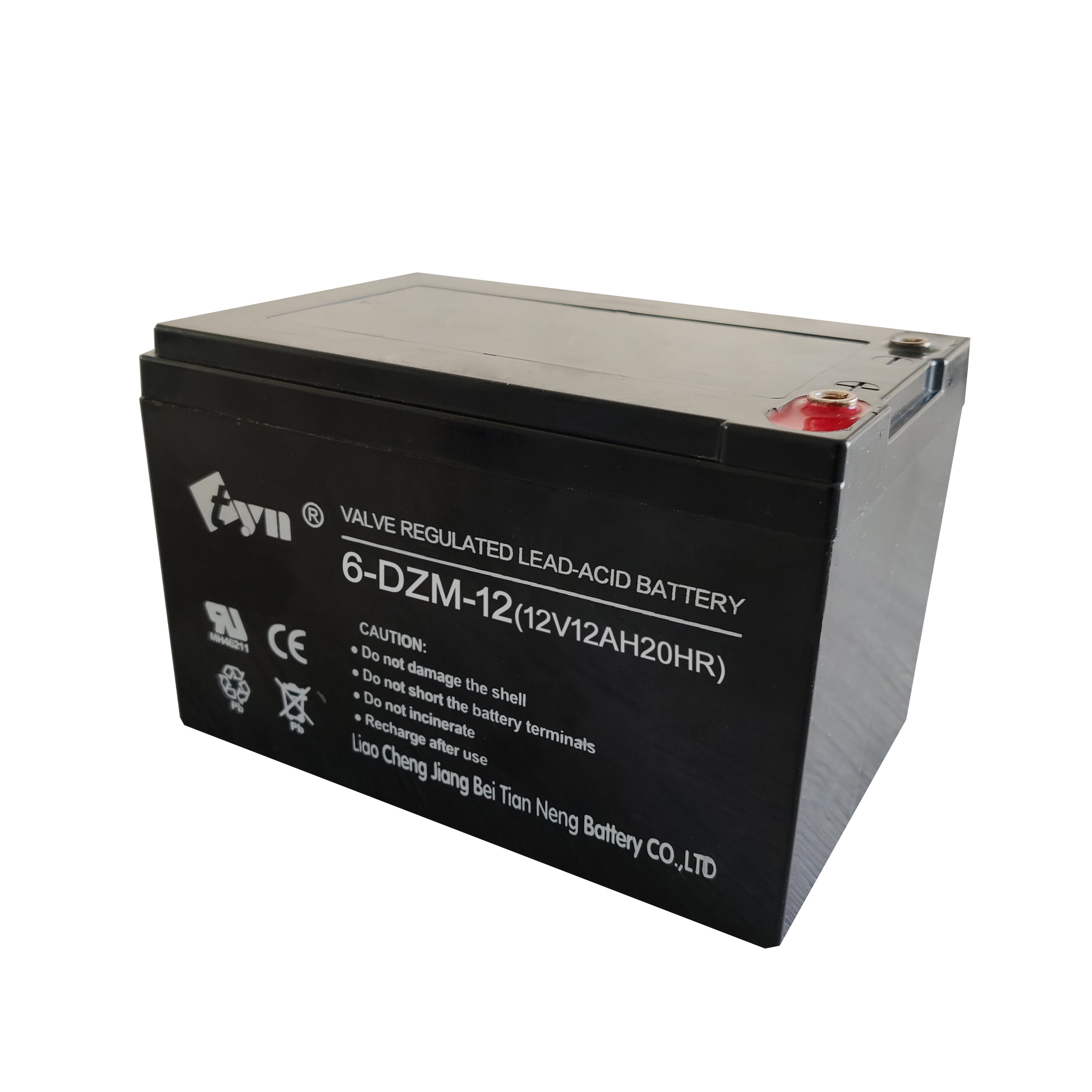 6-DZM-12 ebike battery 12V12 Ah Sealed Lead Acid Electric Bike Battery