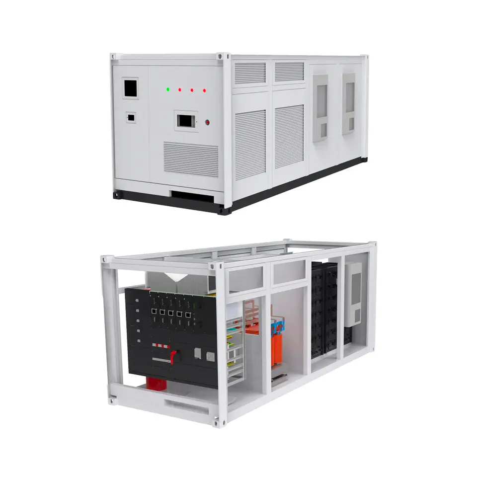 200kwh 400kwh 20ft containerized energy storage system 1MWh LiFePO4 Battery for ESS Container Application