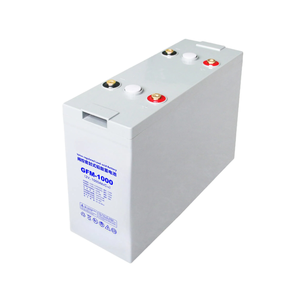 Eco-friendly High Capacity 2V 1000Ah 1500Ah 2000Ah 3000Ah Lead Acid Battery with High Quality