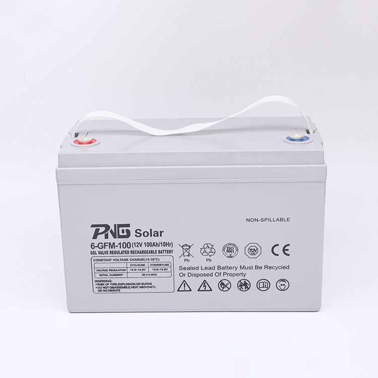 Rechargeable Solar 12V 100Ah Deep Cycle Gel Lead Acid Battery