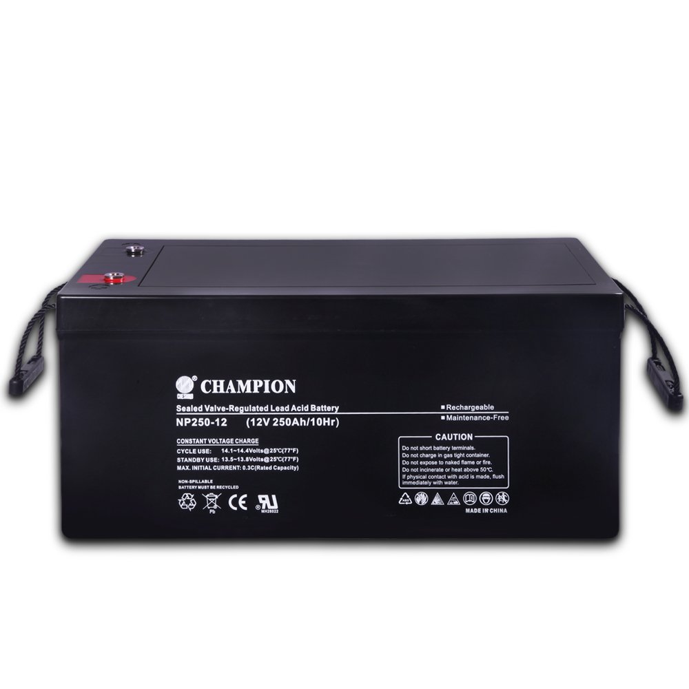 Rechargeable Valve Regulated Lead-acid Battery 12V250AH Solar Battery miantenace-free long service life