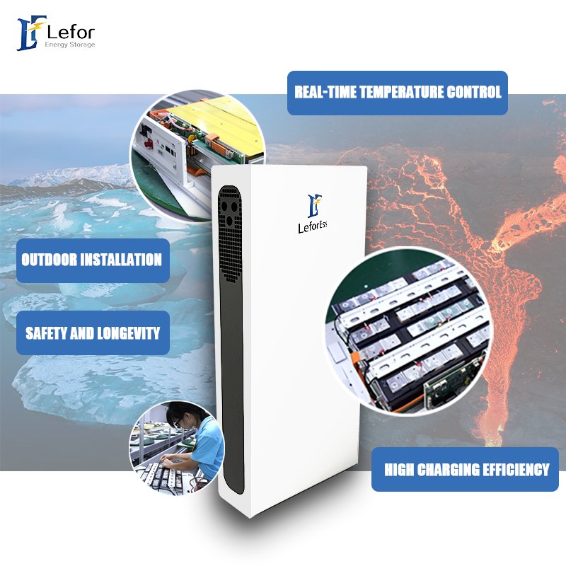 High Voltage Lithium Solar Battery with Liquid Cooling - 9.6KWh, 11KWH, 13KWH, 14.4KWh, 192V to 288V, IP65, 8000+ Cycles