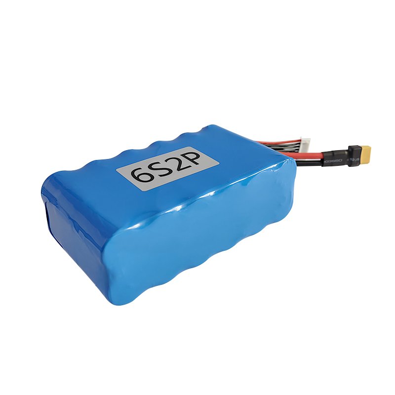 OEM 21.6V 8000mah 6s2p high power lithium ion batteries 21700 battery pack for e-bike power tools with connect plug