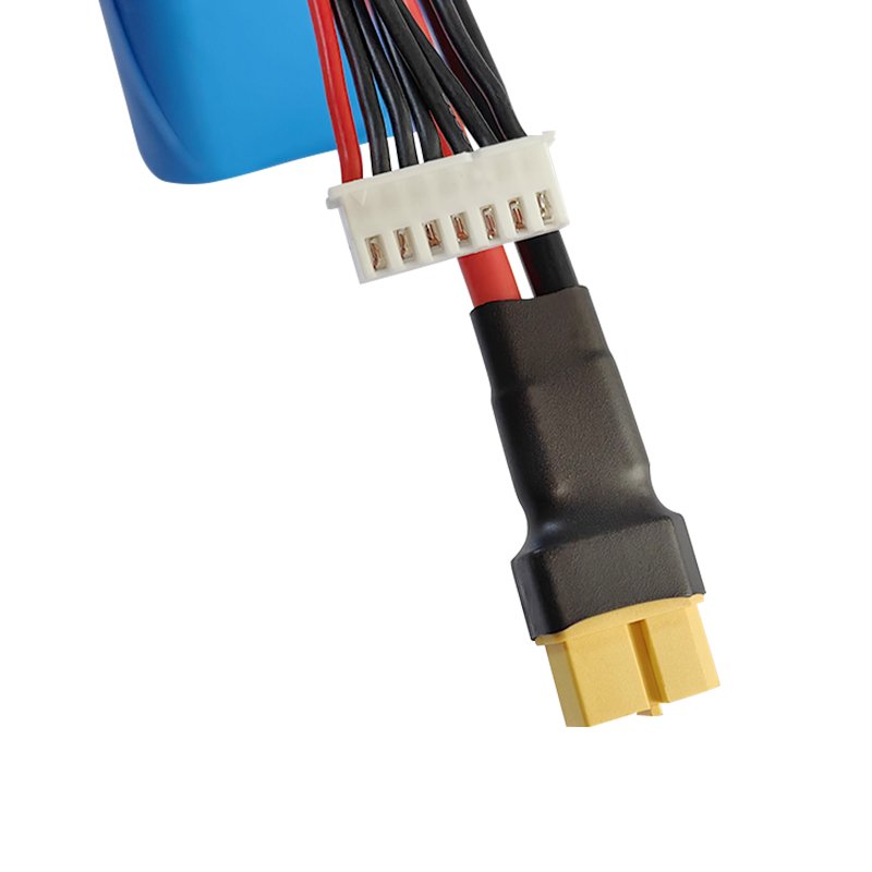 OEM 21.6V 8000mah 6s2p high power lithium ion batteries 21700 battery pack for e-bike power tools with connect plug