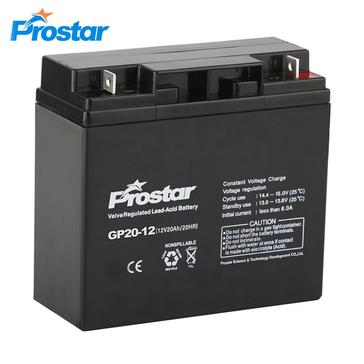 GP17-12 12V17AH/20HR Sunpal Solar AGM GEL VRLA UPS Inverter Lead-acid Battery