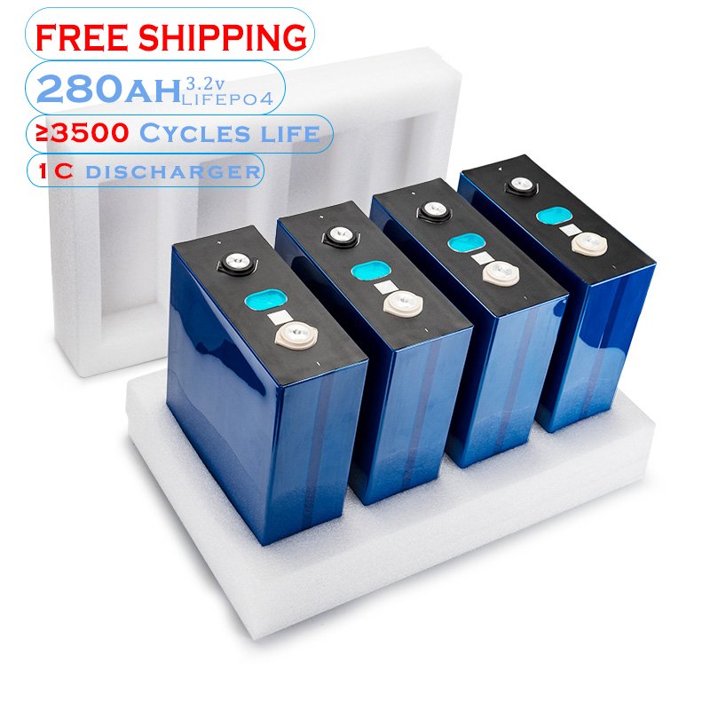 6000 cycles 5 years 3.2V 280AH lifepo4 lithium iron phosphate battery for DIY battery pack RV