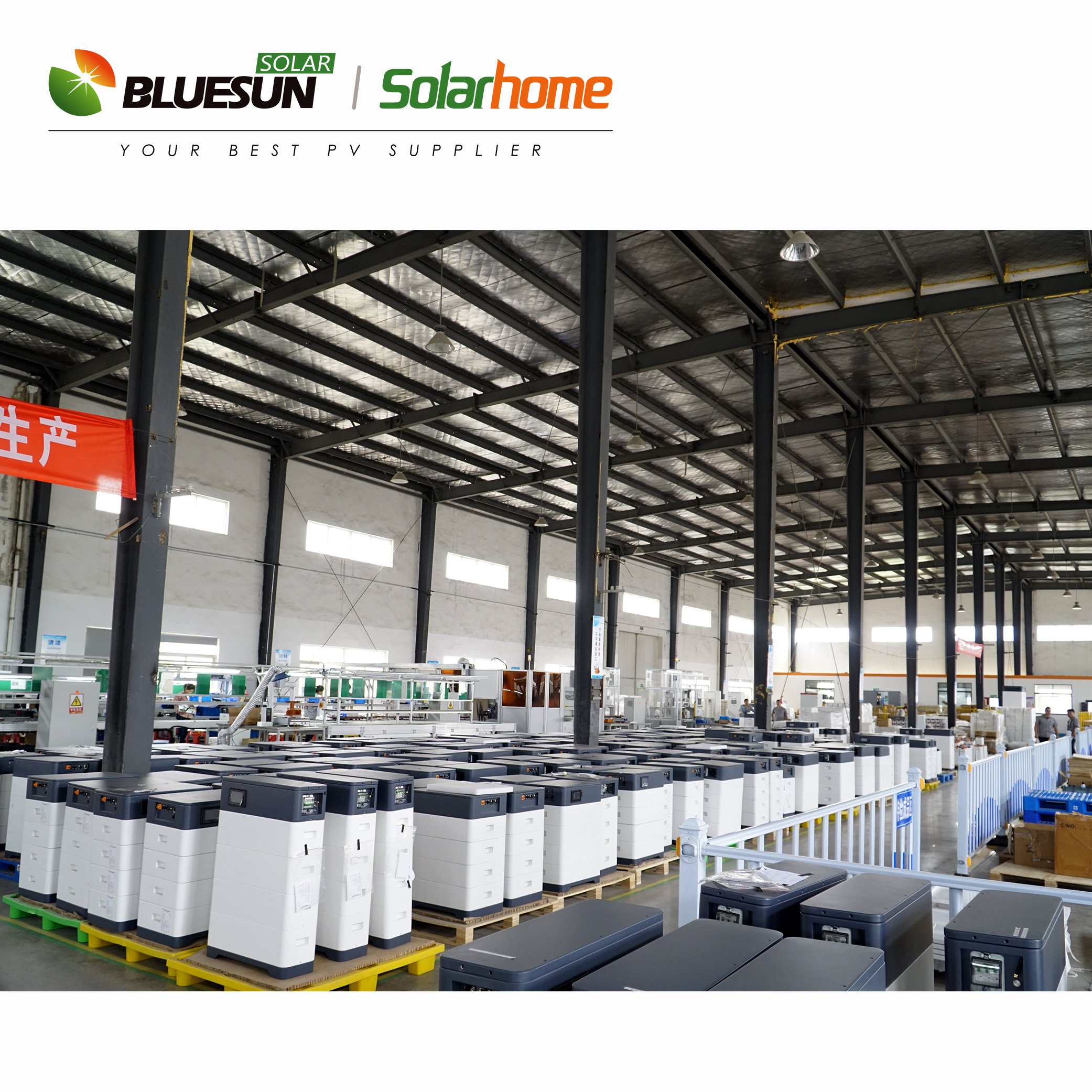 Bluesun High Voltage LIFEPO4 Stackable Lithium Battery 20KWh 25KWh 30KWh 35KWh 40KWh Storage Battery