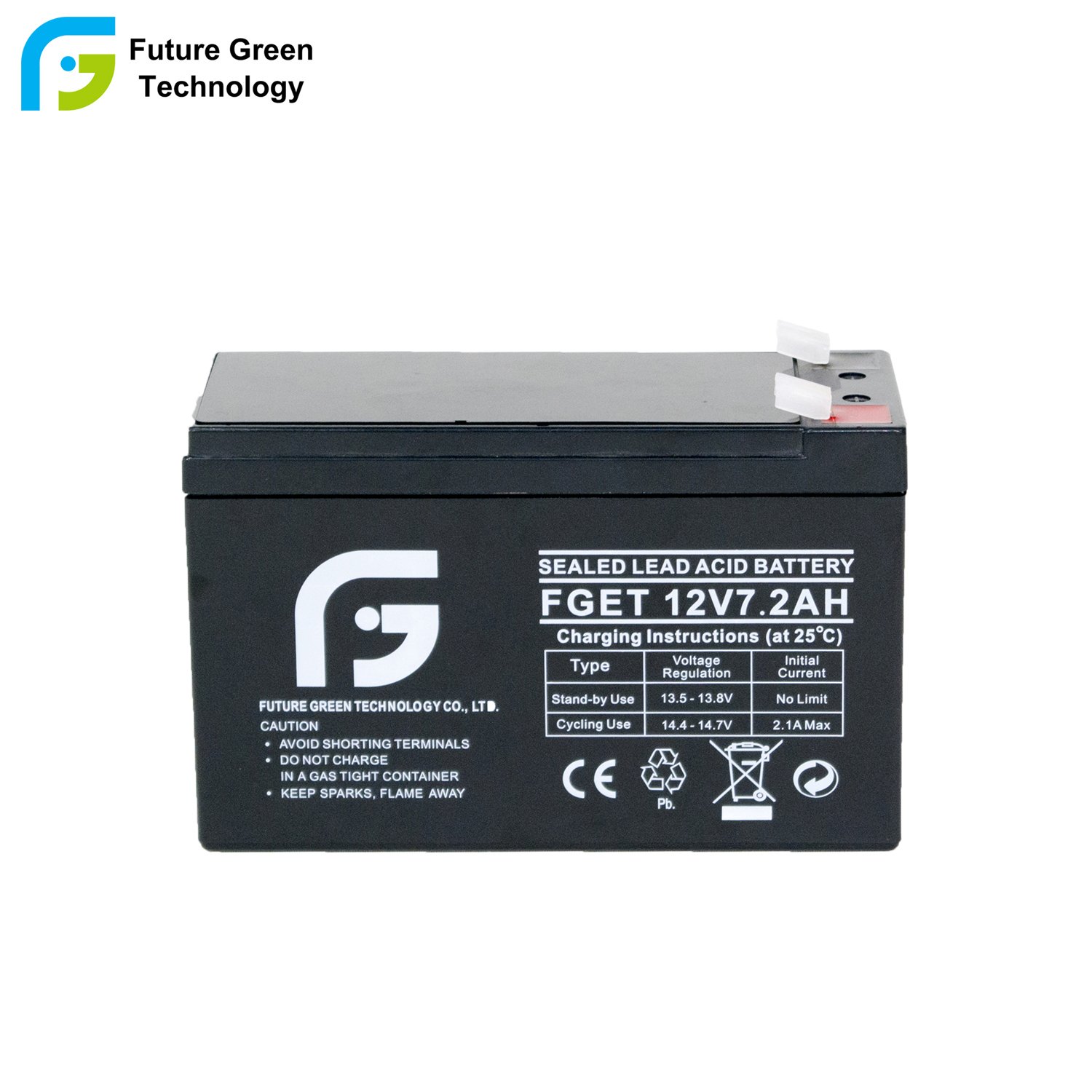 OEM 12V7.2Ah Deep Cycle Rechargeable Lead Acid Battery Sealed Storage UPS Alarm System 20hr Consumer Electronics Direct China