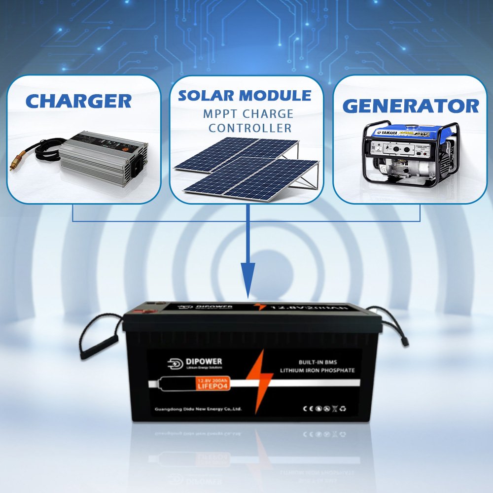 factory 12v lithium battery 12v 60ah 100ah 150ah 200ah 250ah byd lifepo4 battery for solar system 12v replace lead acid battery
