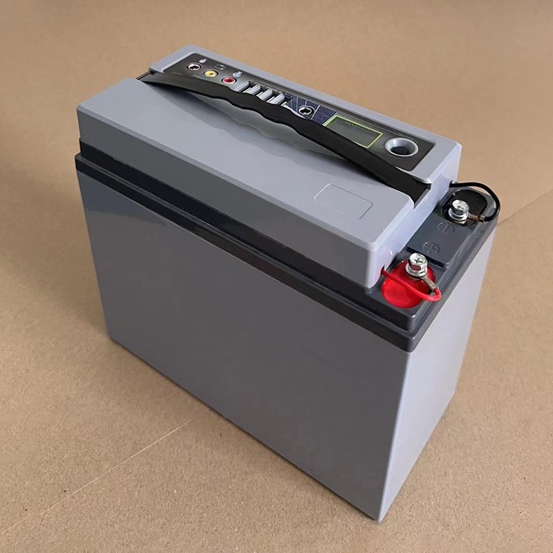 12V 30Ah LCD Display Remote Control Solar Panel Lead Acid Batteries For Storage Solar System