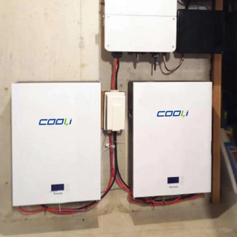 Cooli 48v 200Ah Power Wall Battery 10kw Lithium Ion Battery Lifepo4 Power wall Solar Battery 200ah