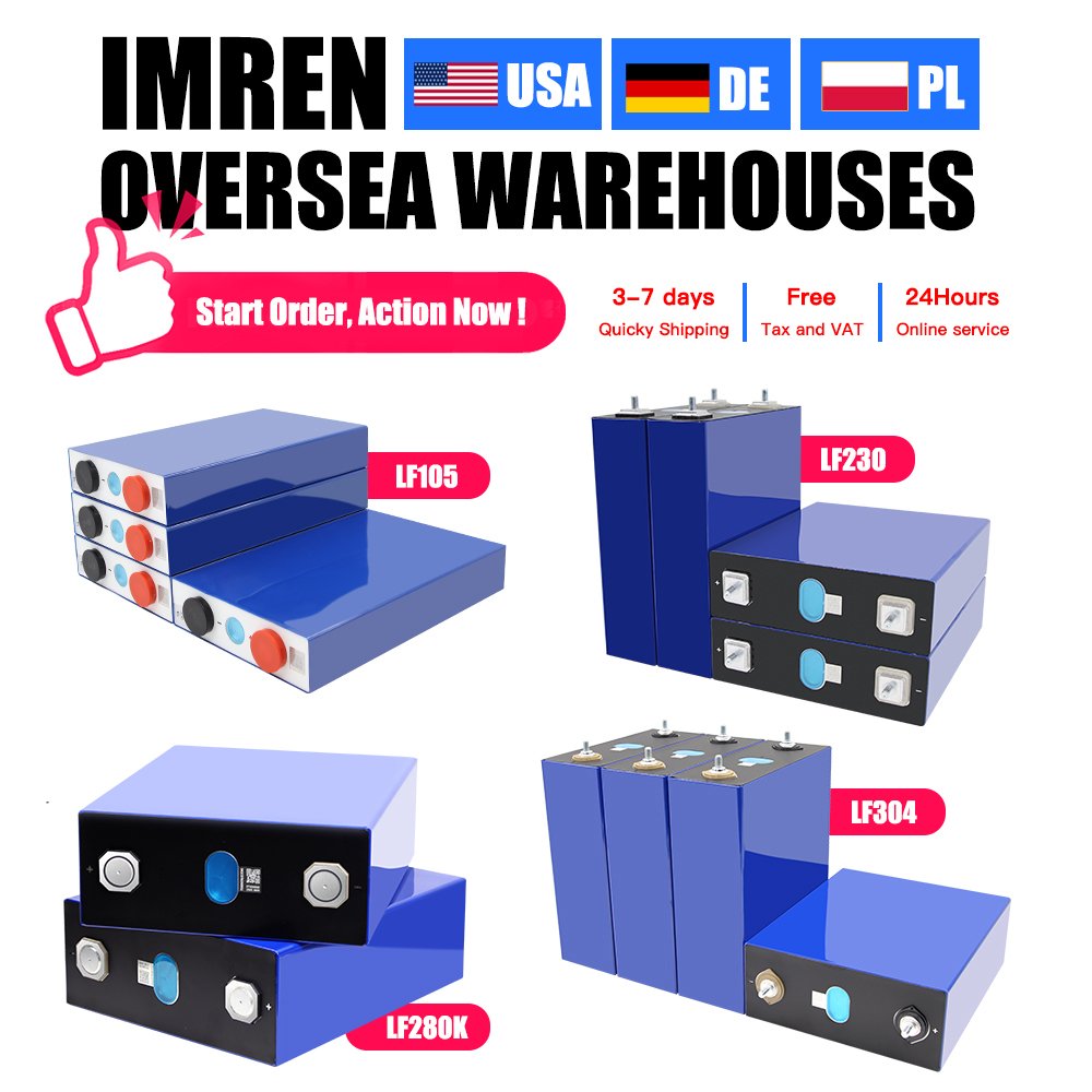 EU USA STOCK EVE lifepo4 304ah 310ah lifepo4 cells 3.2v battery a grade 304ah lifepo4 Lithium Ion Battery