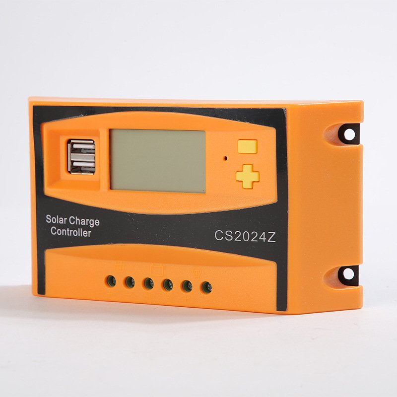 CS2024 12V24V20A Solar Charger controller 200W Solar panel photovoltaic controller Colloidal lead acid battery controller