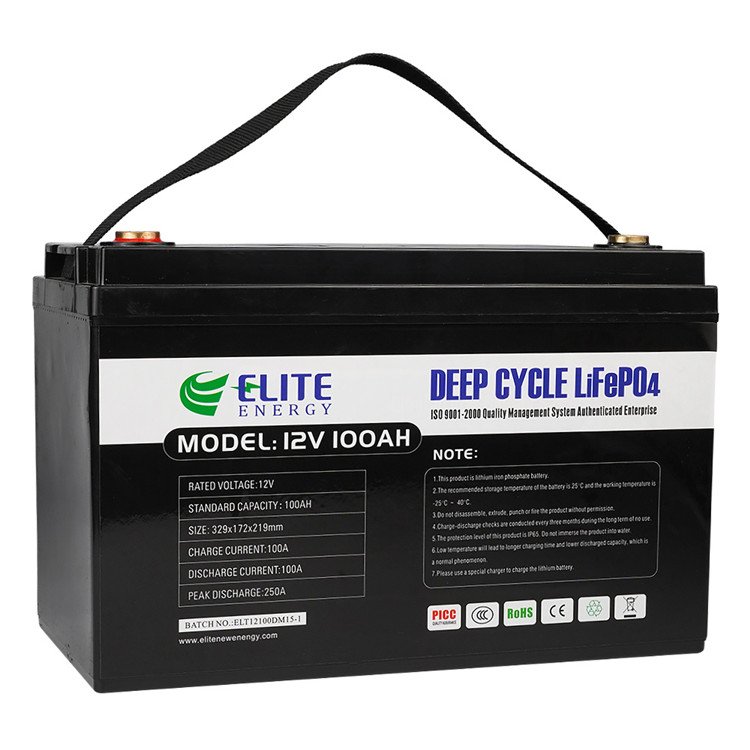 12V 60Ah 100Ah 150Ah 200Ah Lifepo4 Lithium ion Battery Packs Rechargeable Deep Cycle battery for Boat yacht Solar Battery