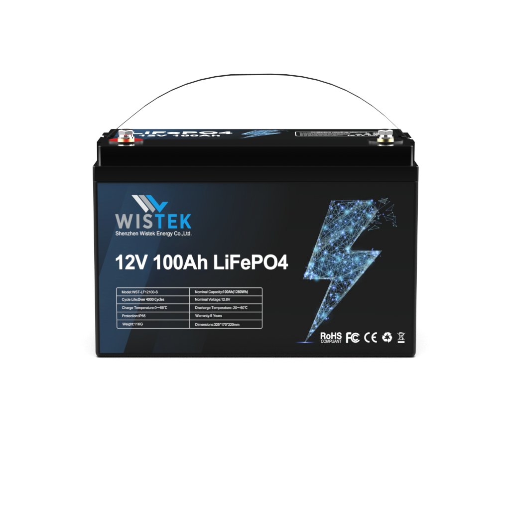WISTEK LiFePo4 12v 50AH 100AH 200AH 300AH 400AH battery lithium ion batteries Energy Storage Battery