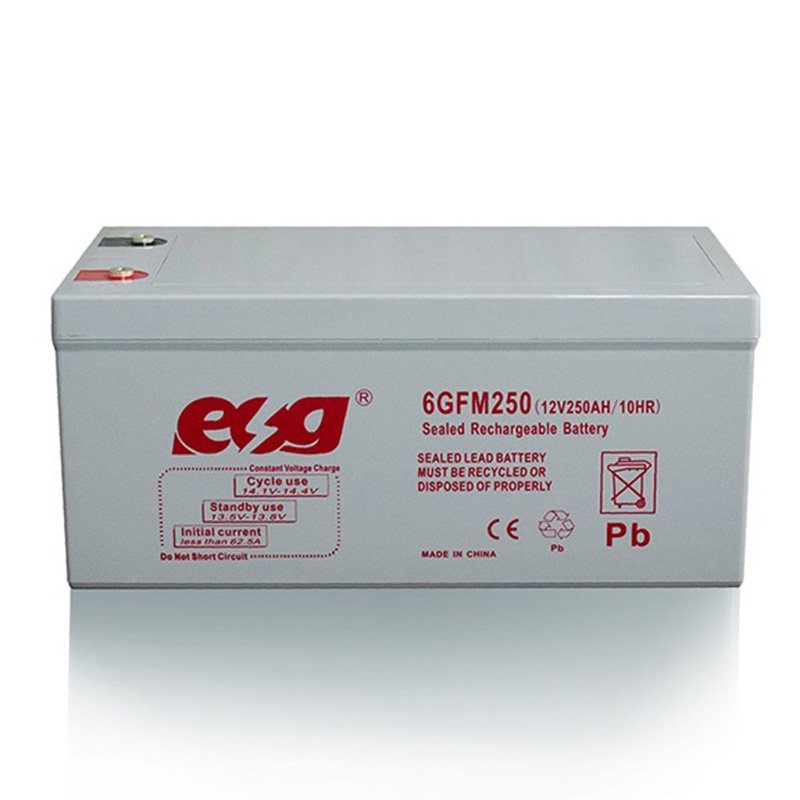 ESG Solar Energy Storage GEL Battery 12V 250Ah Deep Cycle AGM Sealed Lead Acid Batteries