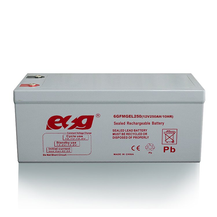 ESG Solar Energy Storage GEL Battery 12V 250Ah Deep Cycle AGM Sealed Lead Acid Batteries