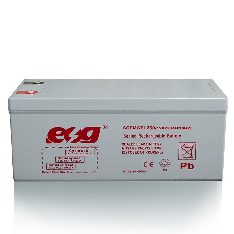 ESG Solar Energy Storage GEL Battery 12V 250Ah Deep Cycle AGM Sealed Lead Acid Batteries