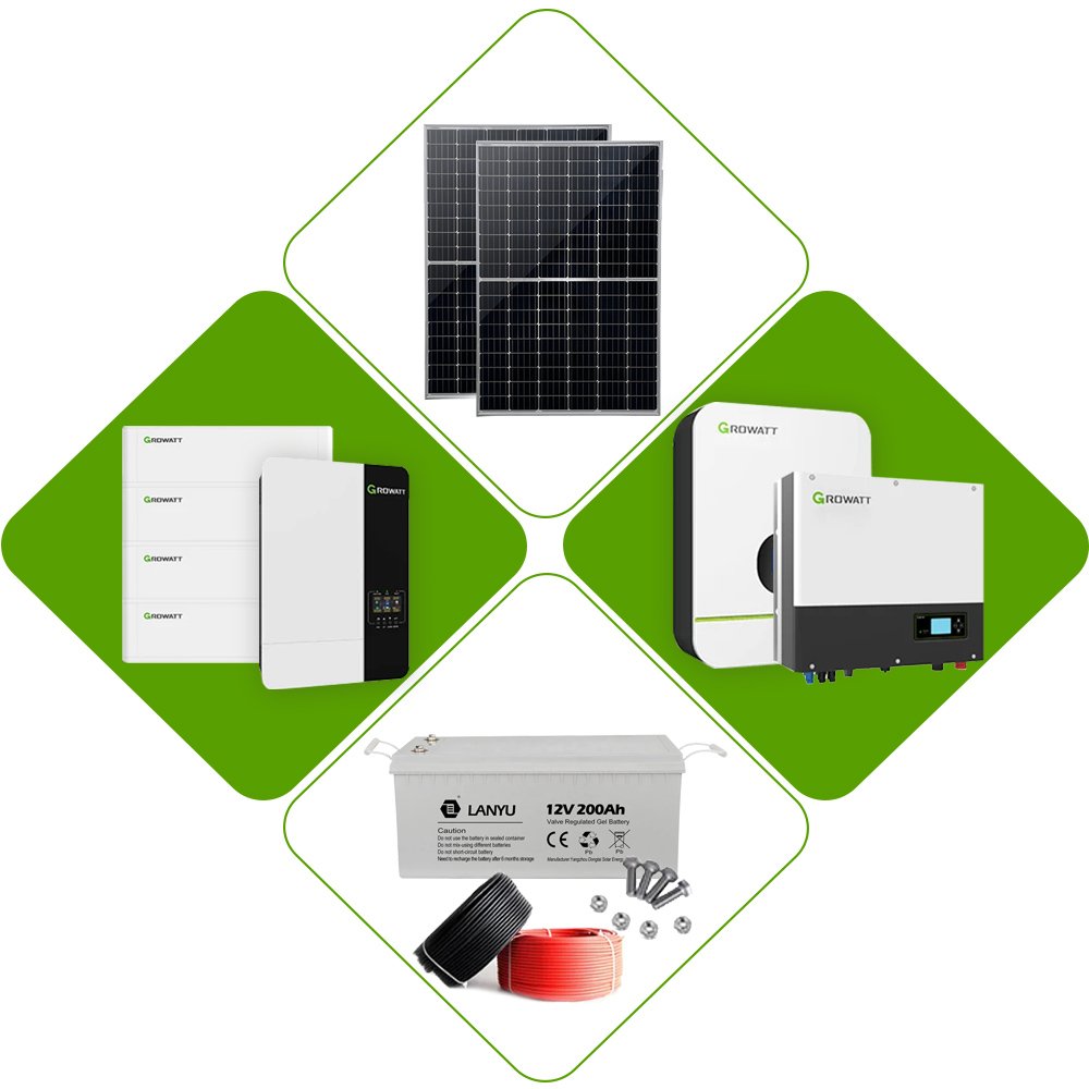Best price 48v 200ah growatt 51.2v 10.24kwh 20.48kwh 25.6kwh lithium battery