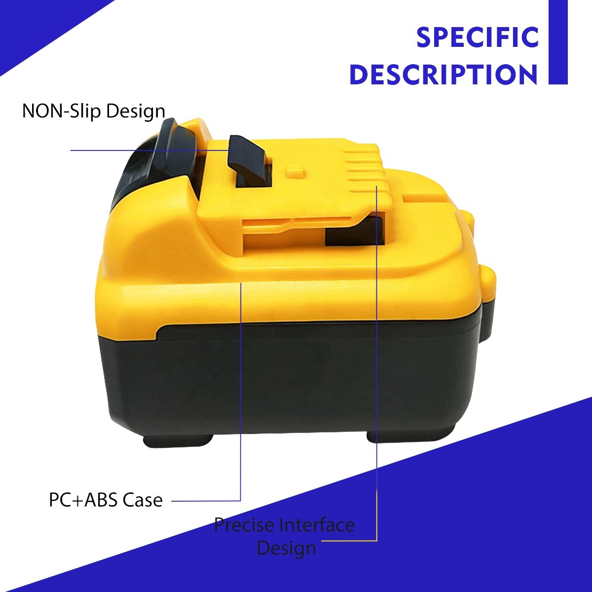 Replacement Dewalt Battery 12v 3.0Ah 4.0Ah 5.0Ah 6.0Ah Lithium ion Battery for Dewalt DCB120 cordless drill power tools