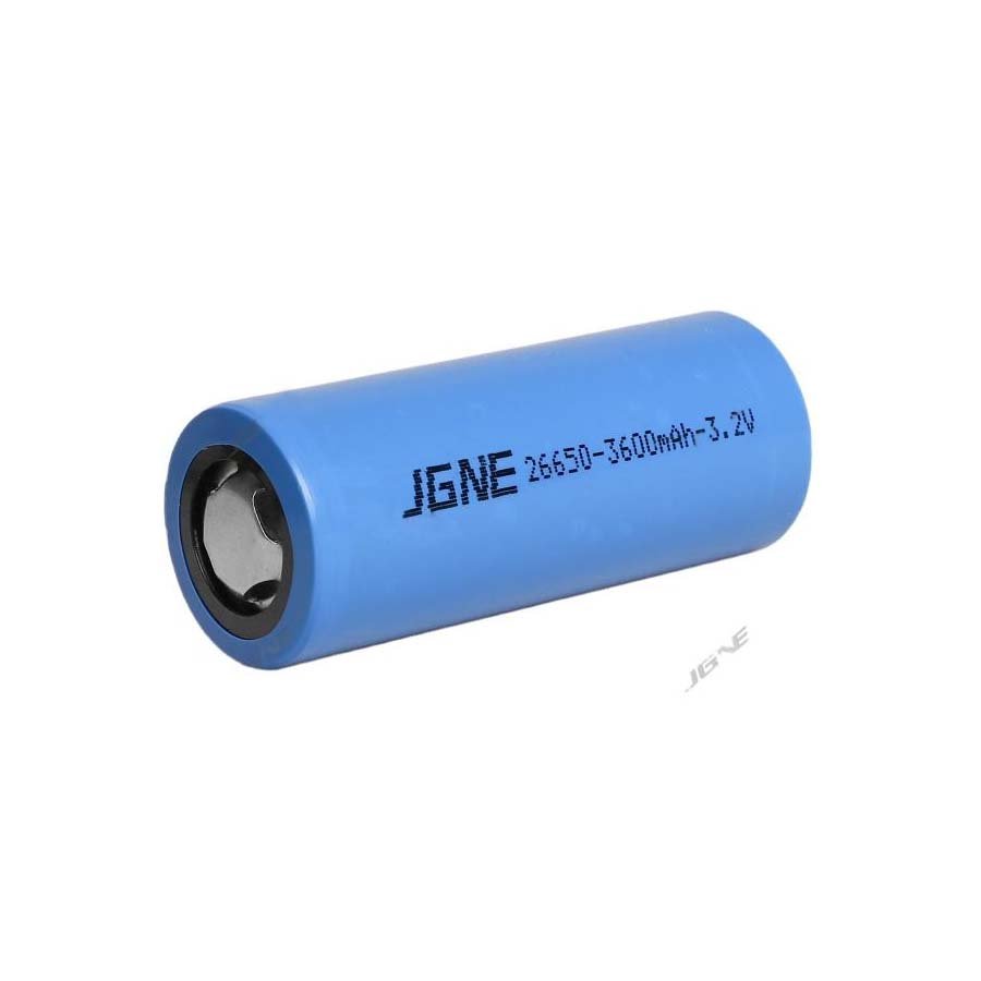 Cylindrical LiFePO4 Battery Cell 26650 3.2V 3600mAh 3C Rechargeable Lithium Ion Battery Cell